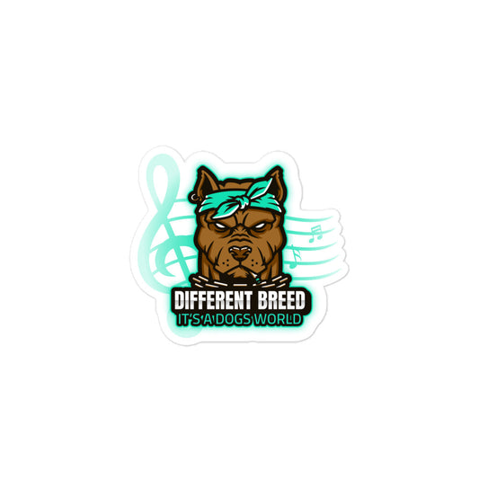 Different Breed Bubble-Free Stickers